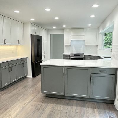 Kitchen, Millwork & Flooring